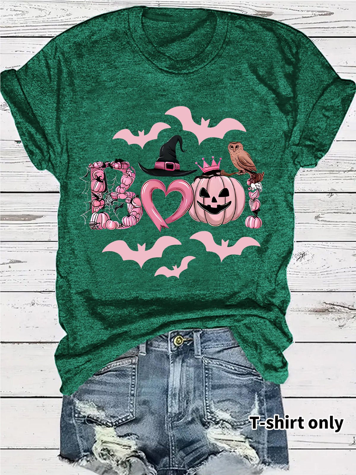 Printed short sleeved Halloween