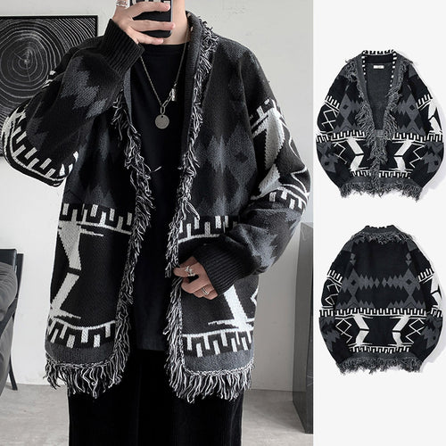 Halloween Big V-neck Sweater