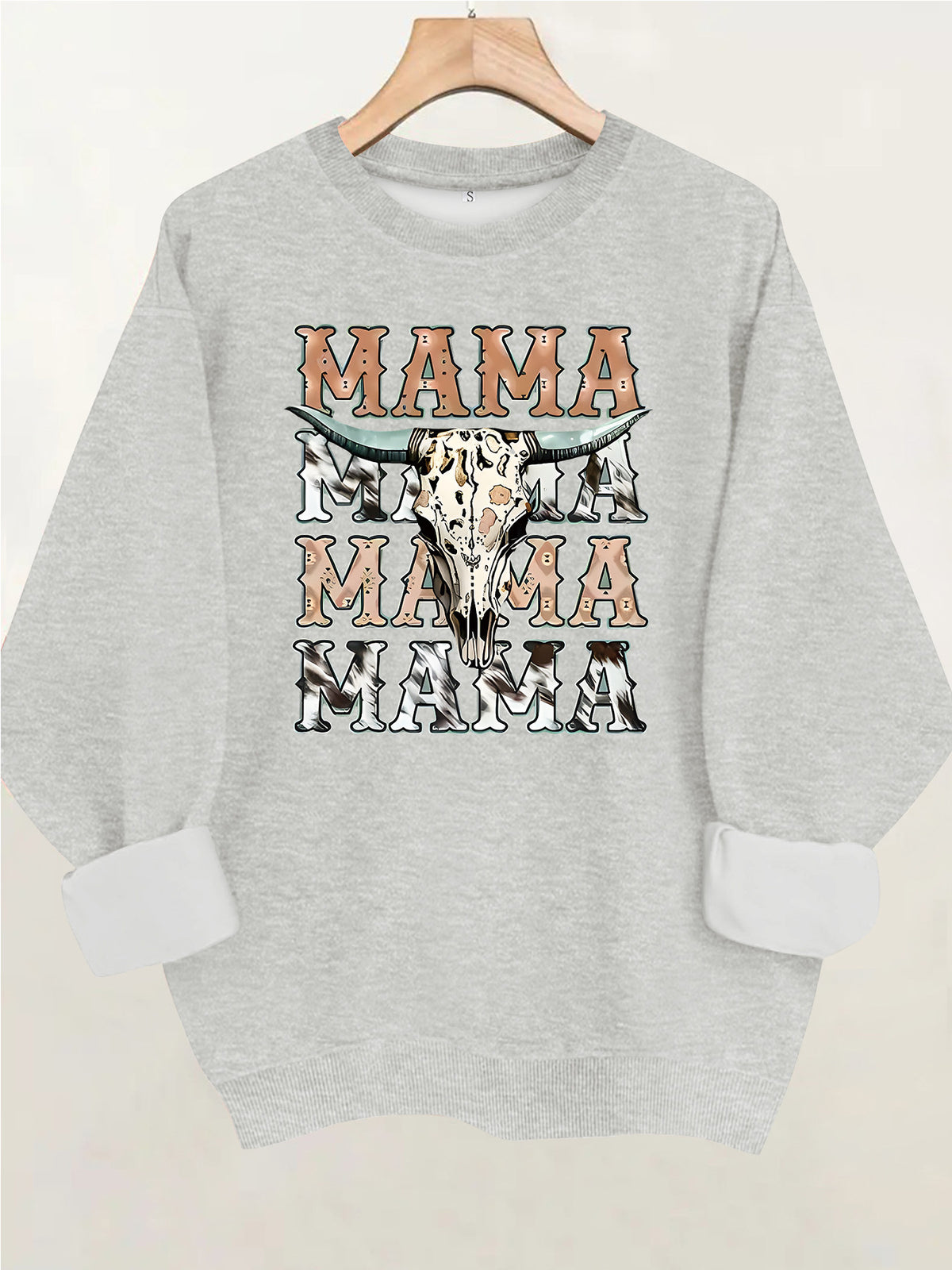 Round neck fleece hoodie for women