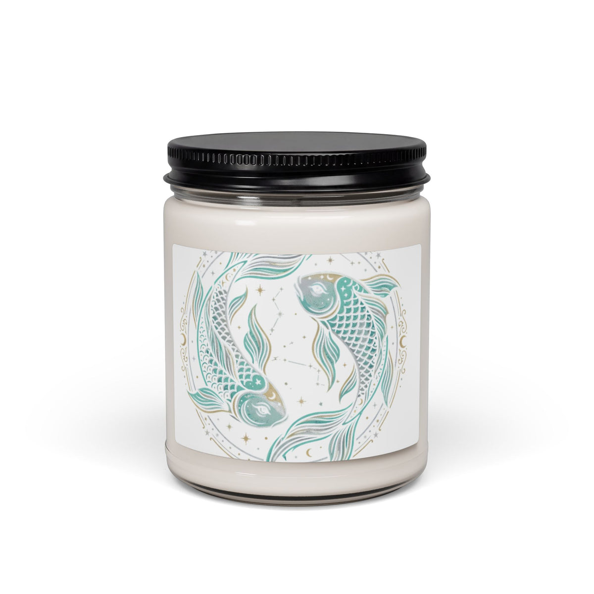 Soy Candle — Tranquil Koi Fish 9oz Scented Jar