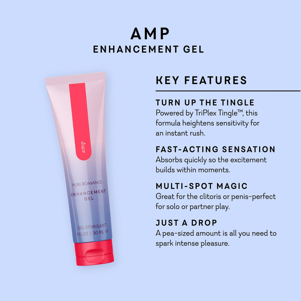 Amp | Gel Potenciador de Sensaciones – 1 oz