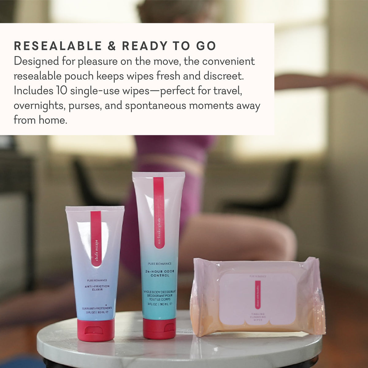 Cleanse With Benefits Tingling Intimate Wipes