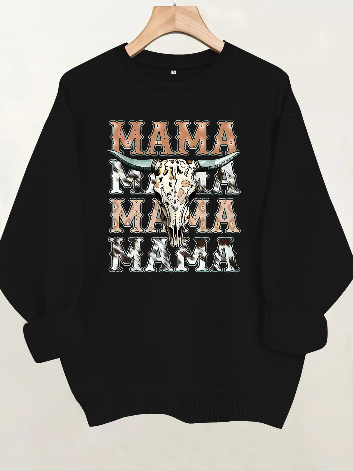 Round neck fleece hoodie for women