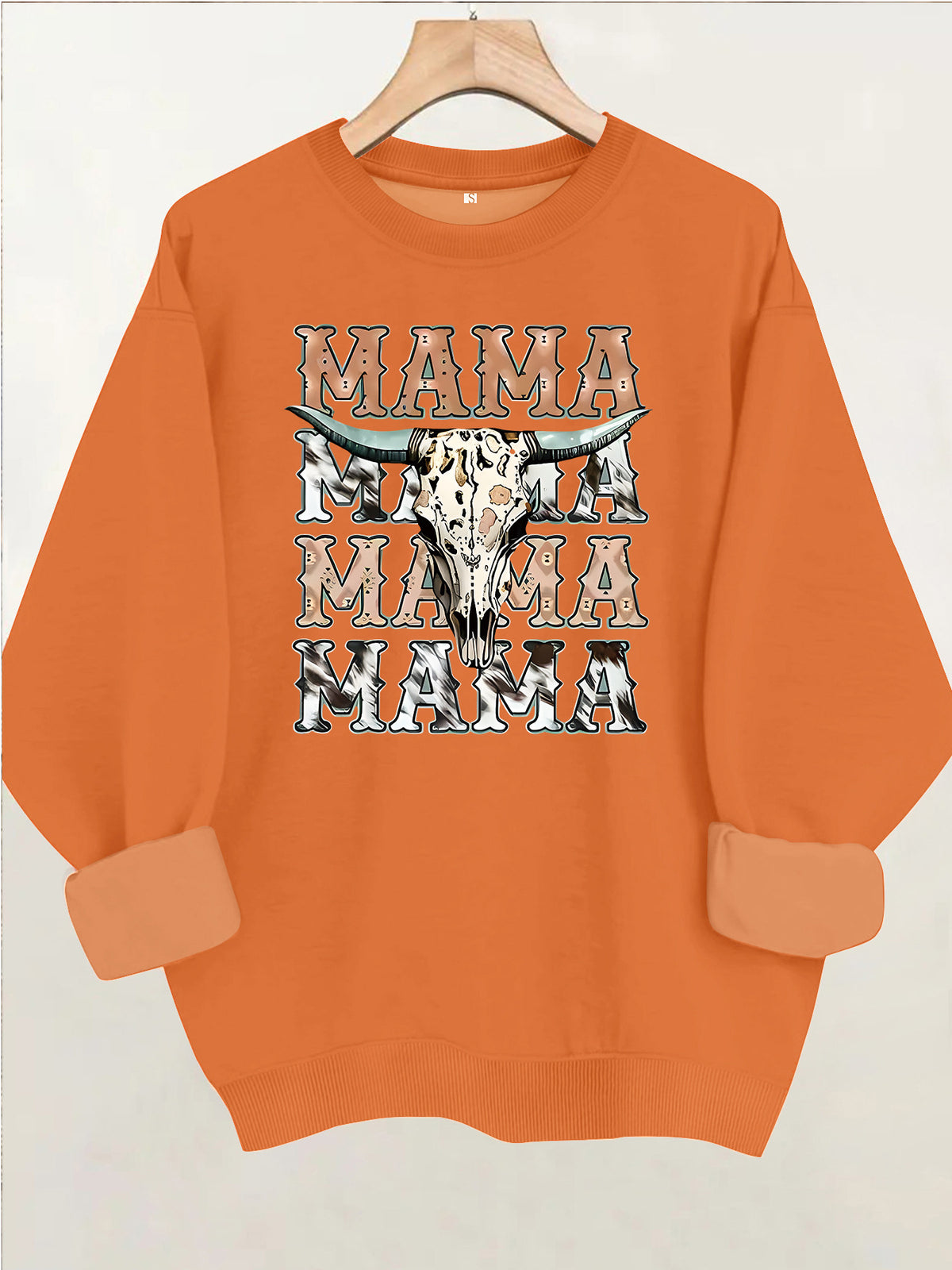 Round neck fleece hoodie for women