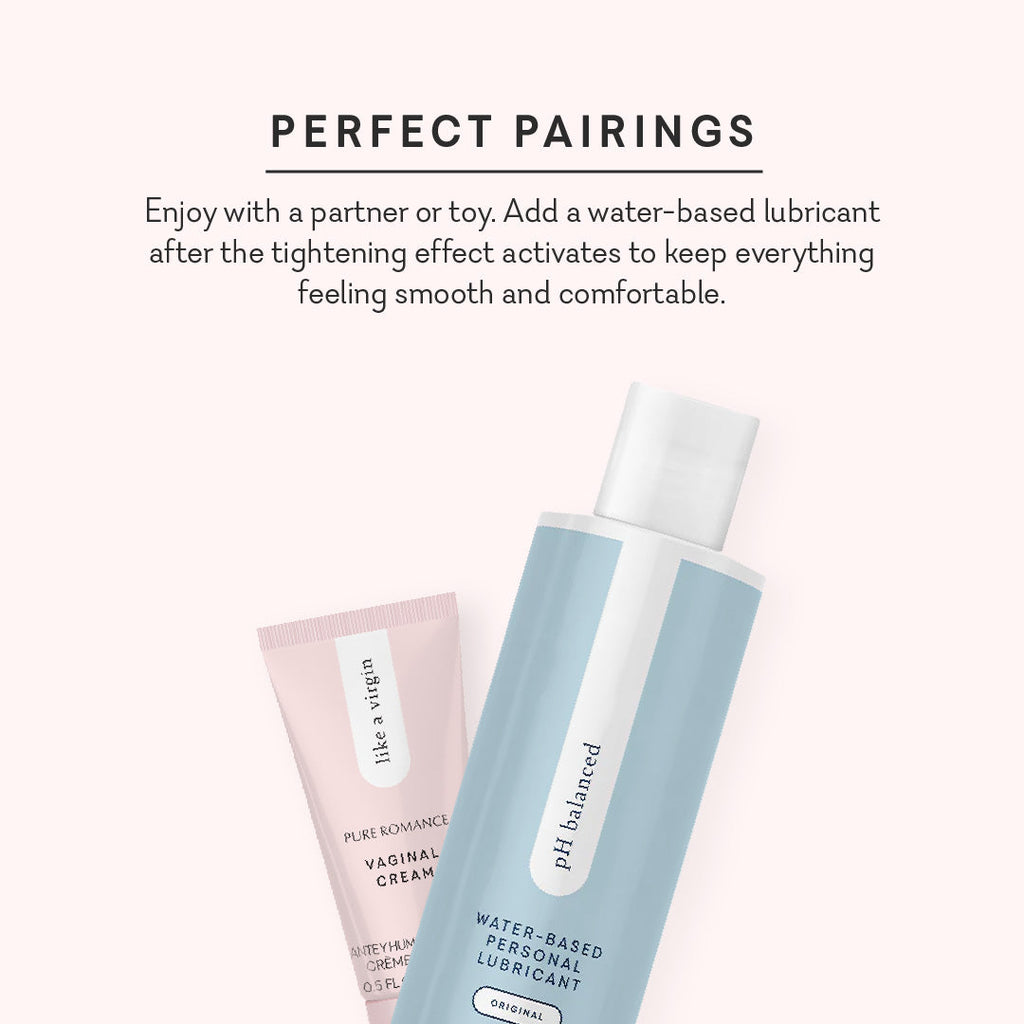 Like A Virgin + Water-based Lubricant - FIRM & SMOOTH DUO