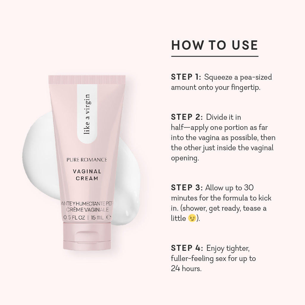 Like A Virgin + Water-based Lubricant - FIRM & SMOOTH DUO
