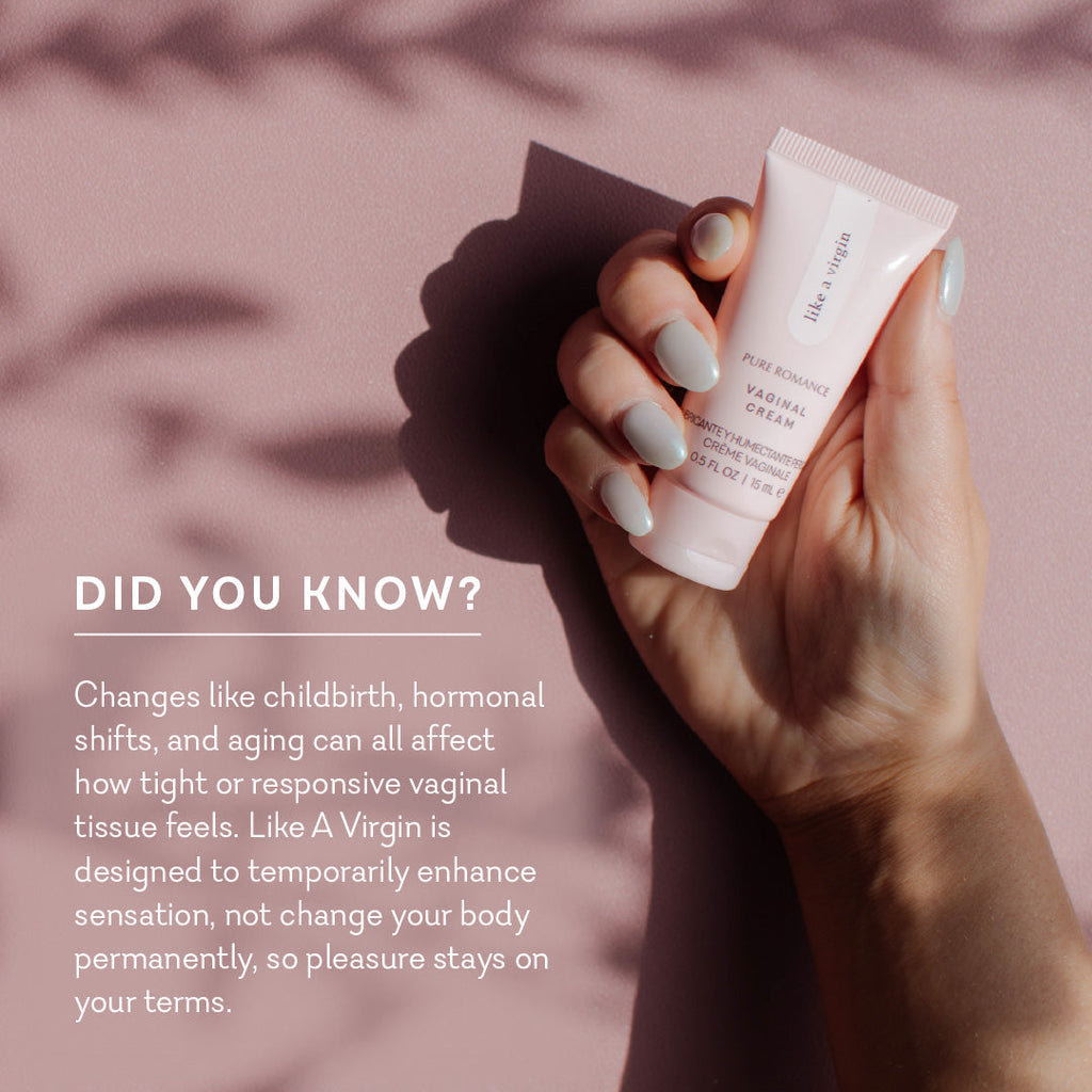 Like A Virgin + Water-based Lubricant - FIRM & SMOOTH DUO