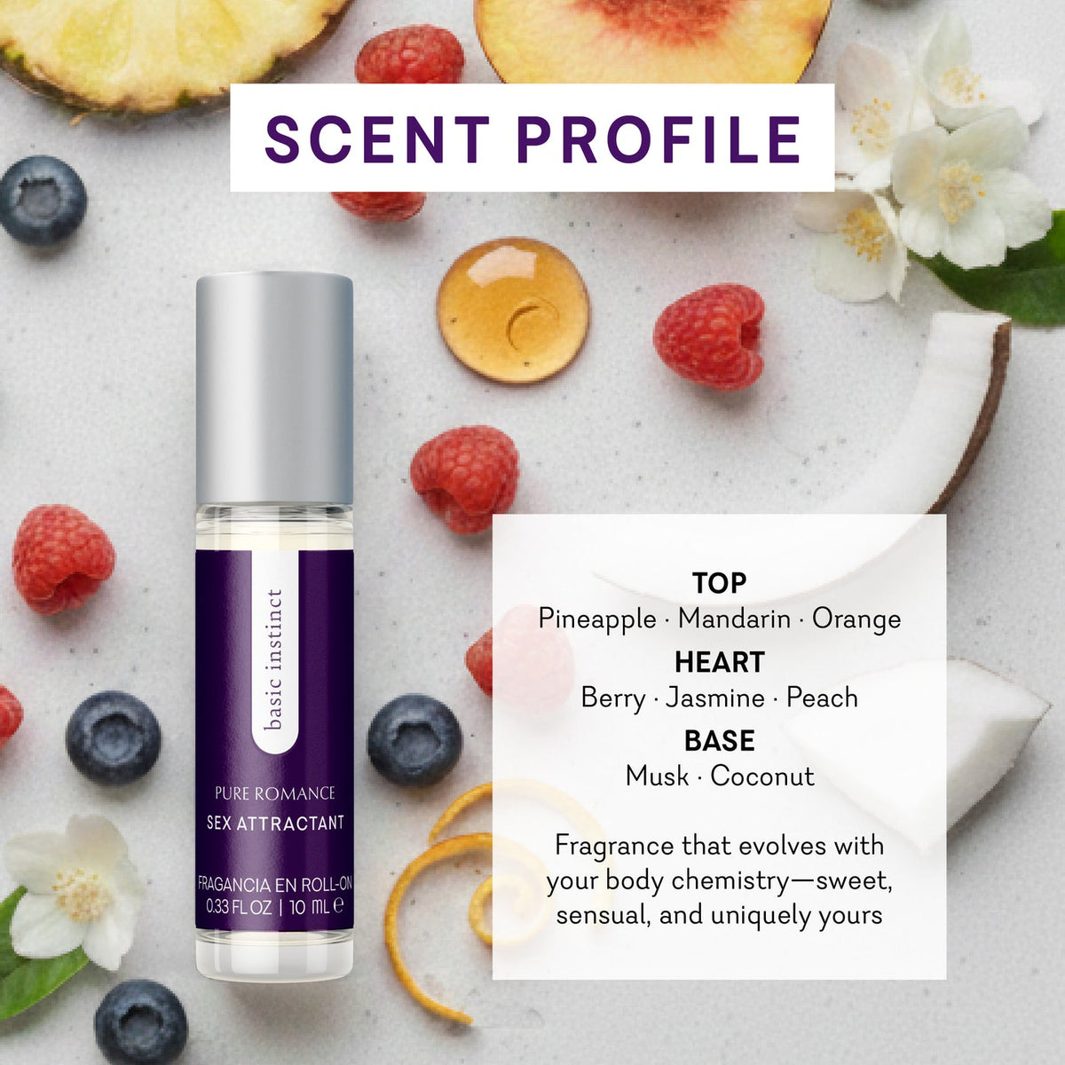 Basic Instinct Roll-On Pheromone Perfume
