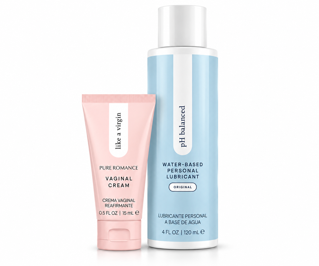Like A Virgin + Water-based Lubricant - FIRM & SMOOTH DUO